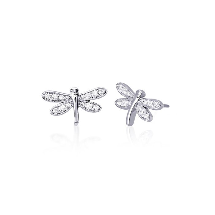 Boucles d'oreilles libellule