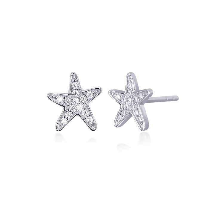 Orecchini ohrringe stella strass