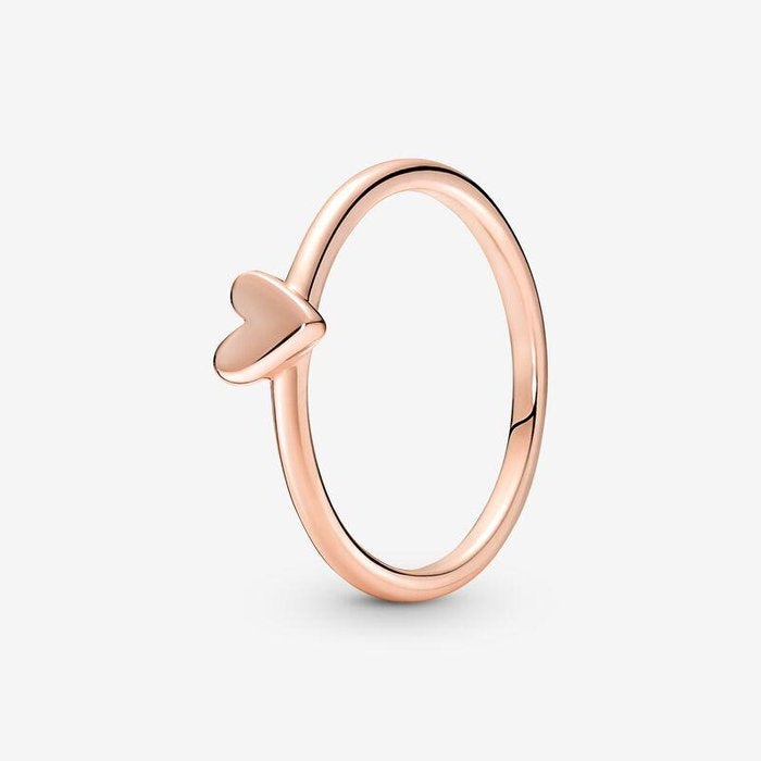 Anello Cuore Asimmetrico