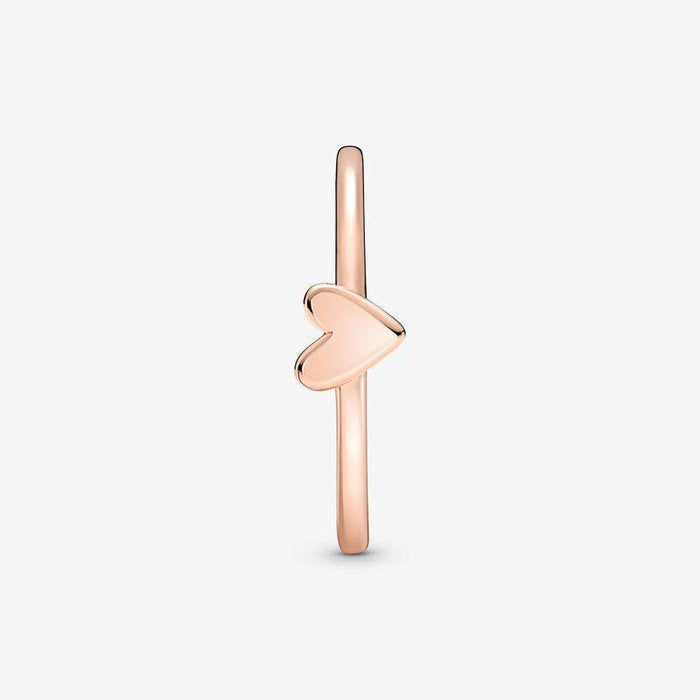 Anello Cuore Asimmetrico