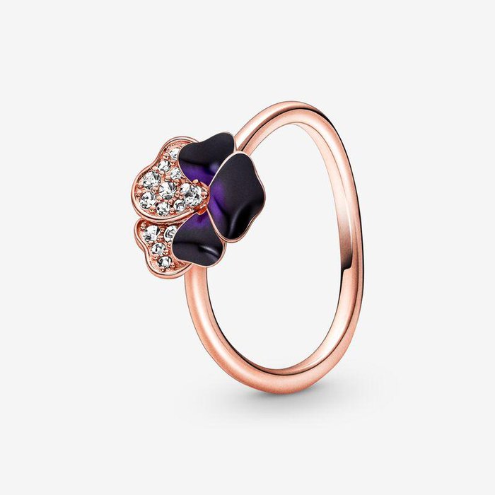Anello Viola del Pensiero Luminosa