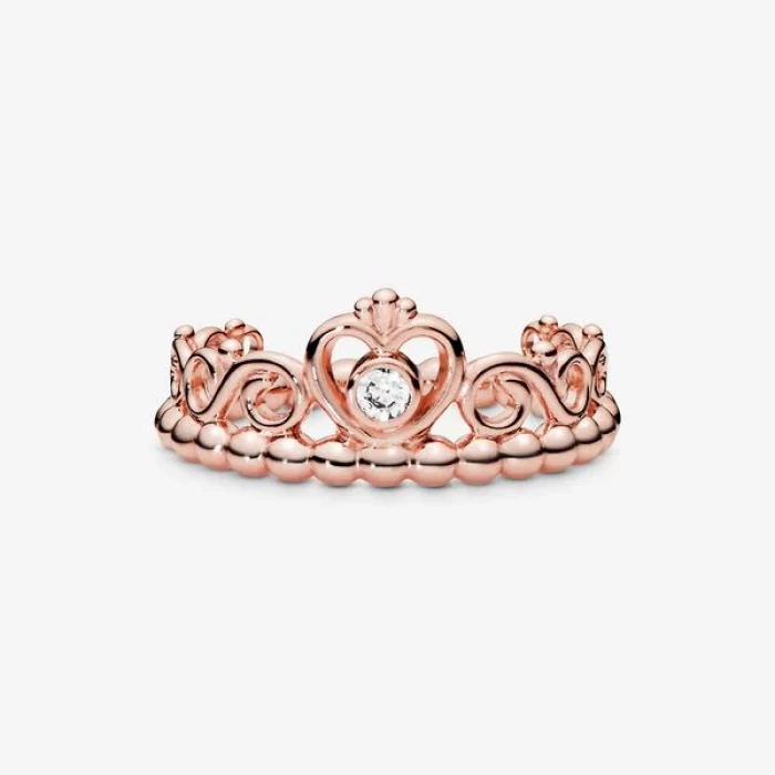 Bague couronne diadème princesse