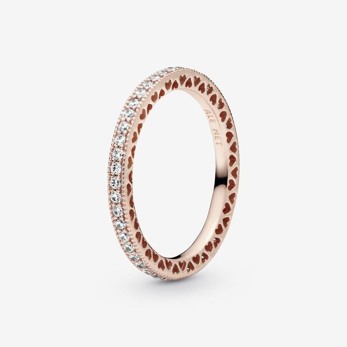 Bague Coeurs et Pierres