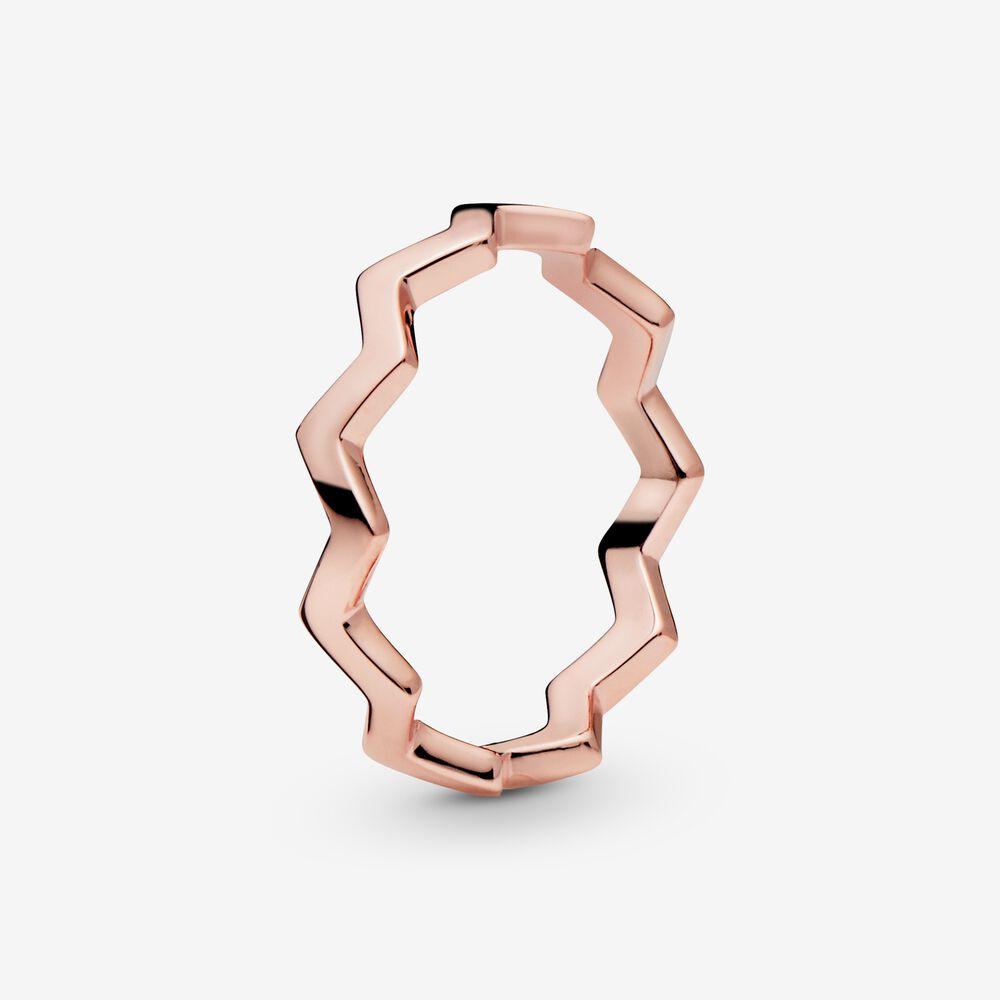 Anello Zigzag lucido - gioielleriaperdichizzi.it