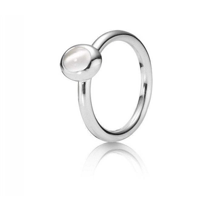 Anello pietra pietra lunare