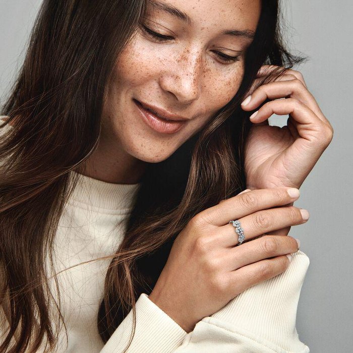 Bright Pansies Ring