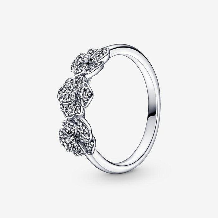 Bright Pansies Ring