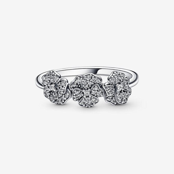 Bright Pansies Ring