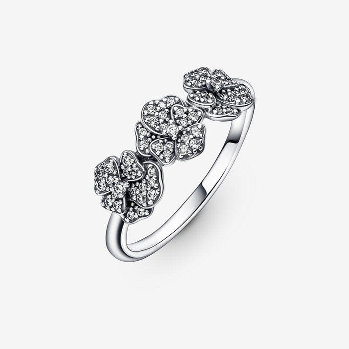 Bright Pansies Ring