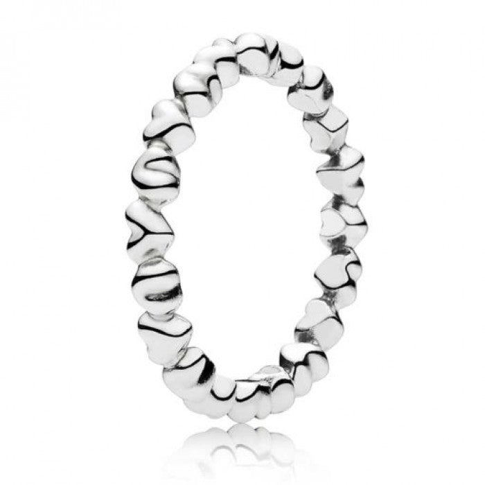 Anello cuori eterni