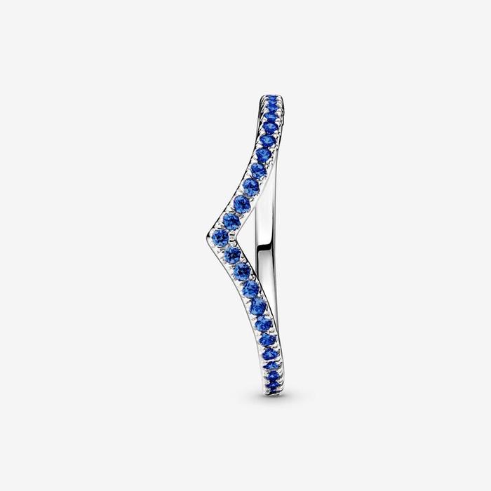 Anello Desiderio Scintillante Blu