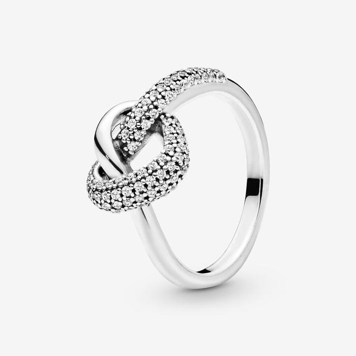 Anello Cuore intrecciato
