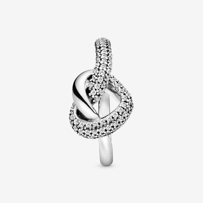 Anello Cuore intrecciato