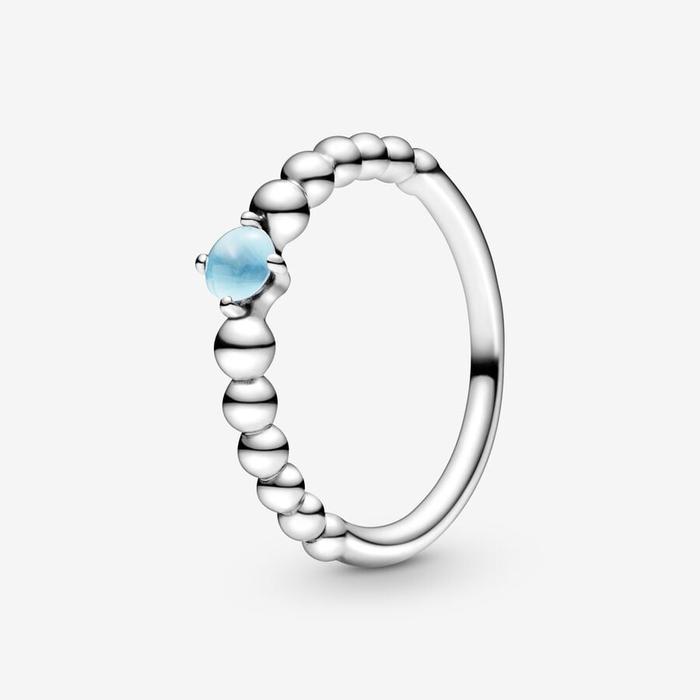 Anello Pietra Blu Dicembre