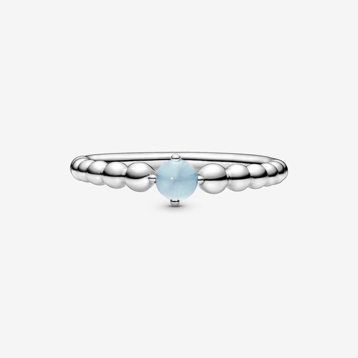 Anello Pietra Blu Dicembre