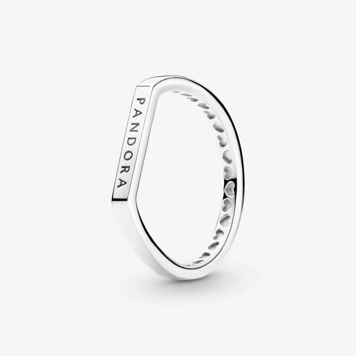 Anello componibile con barretta e logo