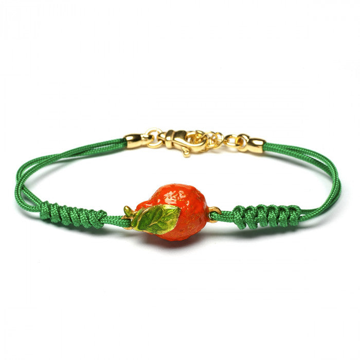 Bracciale cordino tarocco smalto