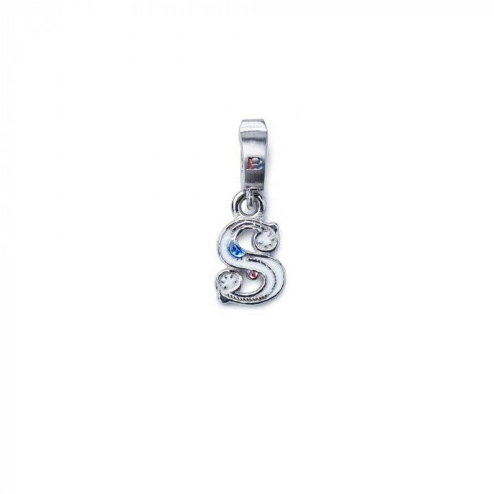 Charm Lettera S Argento E Smalto