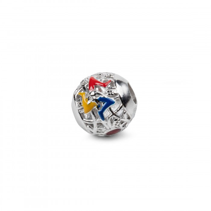 Bead Trinacria Rodio