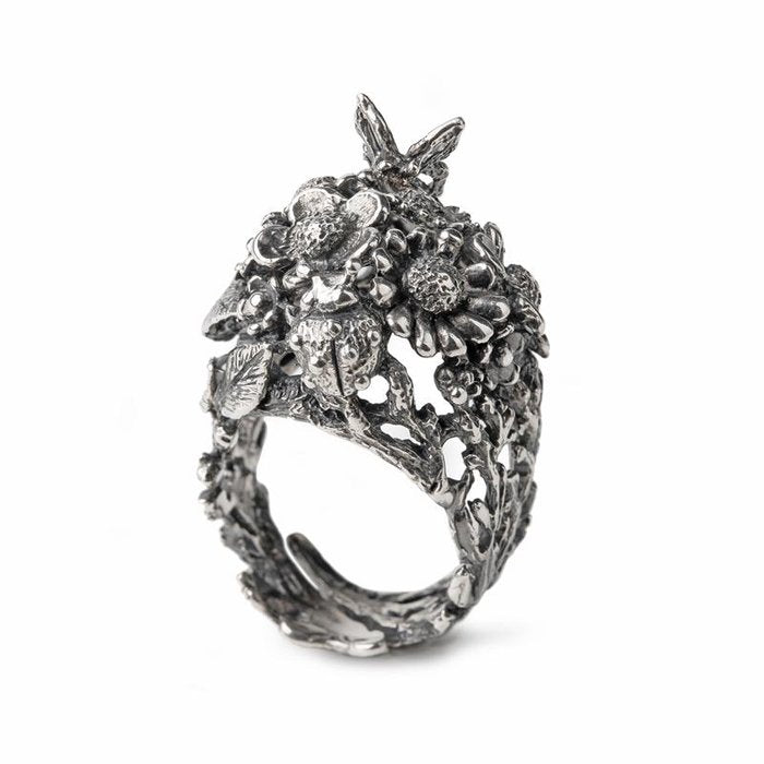 Secret Garden Ring Butterfly Nude