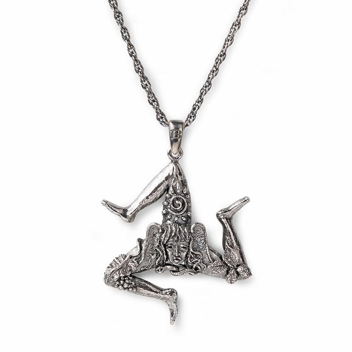 Trinacria Loving Sicily Nude pendant
