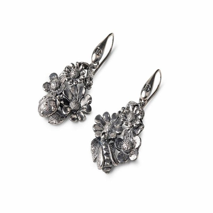 Secret Garden Earrings Nude
