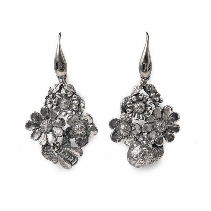 Secret Garden Earrings Nude