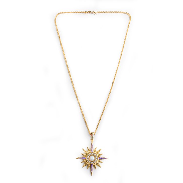 Pendentif Astro Wisteria Opal
