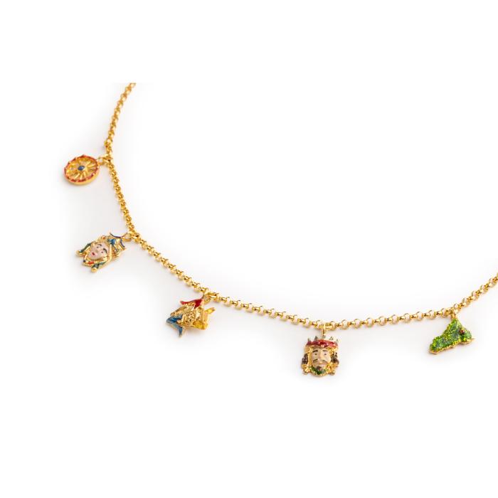 Collana Girocollo Sicilia