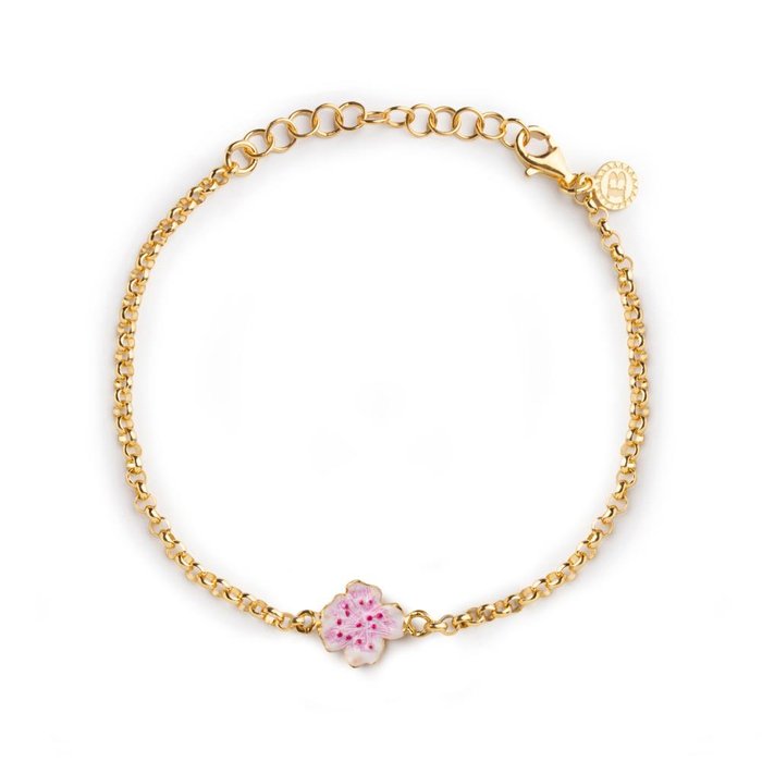 Bracciale Rolò Fiore di Pesco