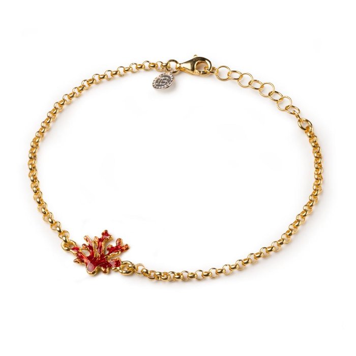 Bracciale Rolò Corallo