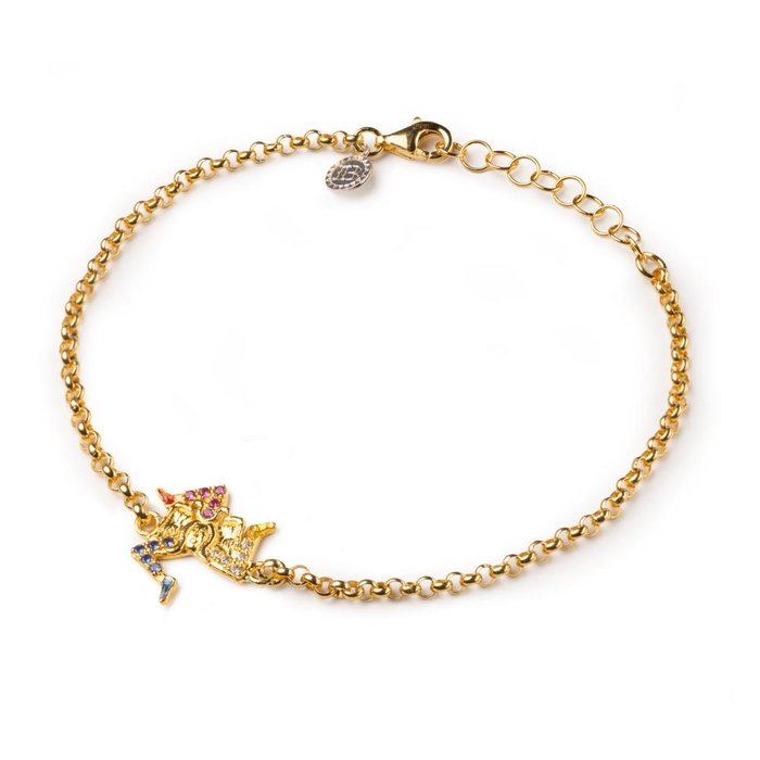 Bracciale Rolò Trinacria Lapilli