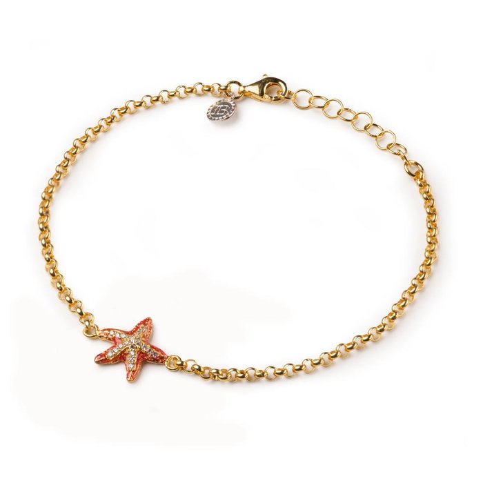 Bracciale Rolò Stella Marina Lapilli