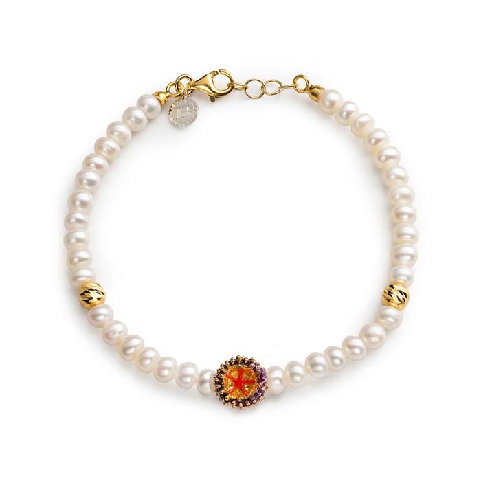 Bracciale Perle Mini Riccio
