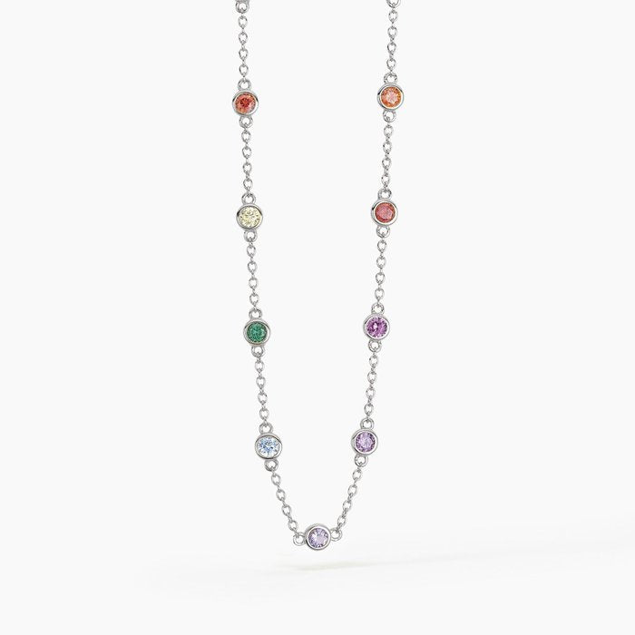 Collier ras du cou RAINBOW