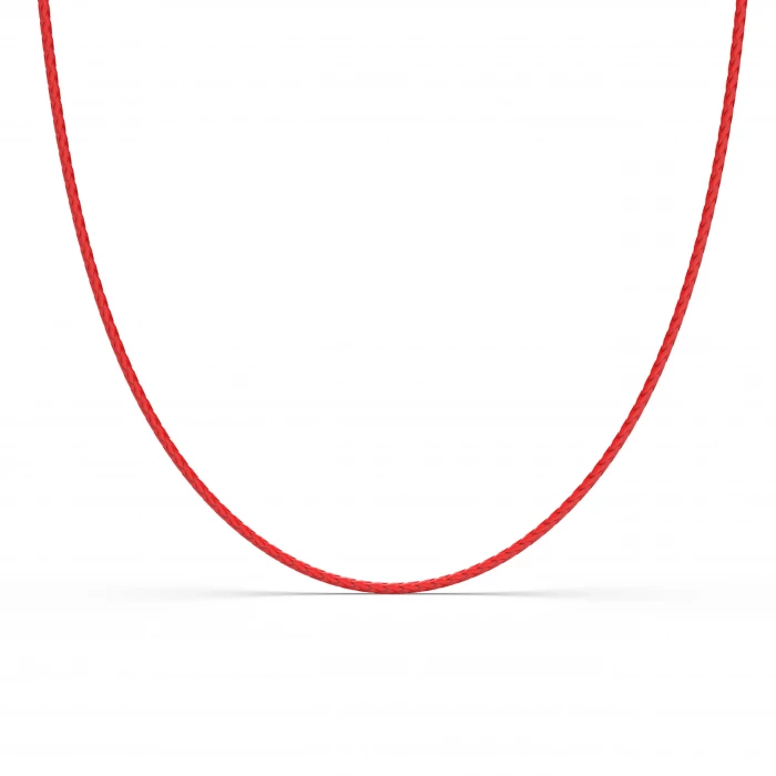 Collana in Cuoio Intrecciato