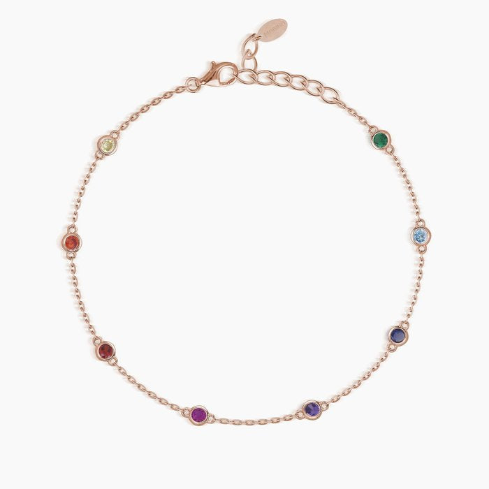 Bracelet de cheville RAINBOW