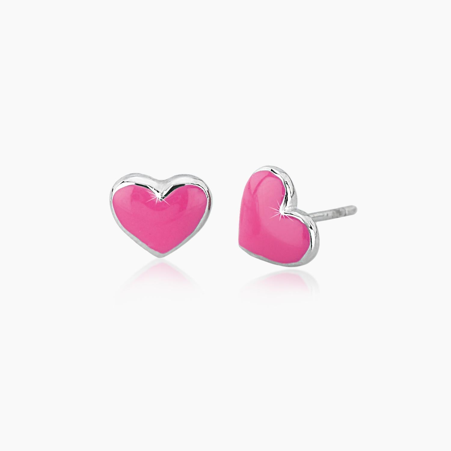 Boucles d'oreilles coeur