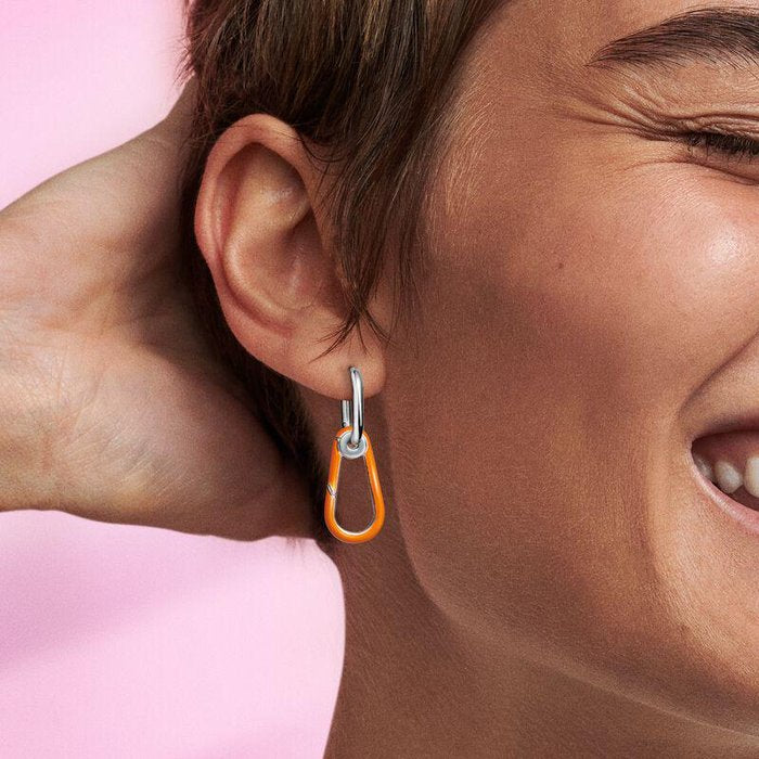 Pandora ME Orange Double Link Earring