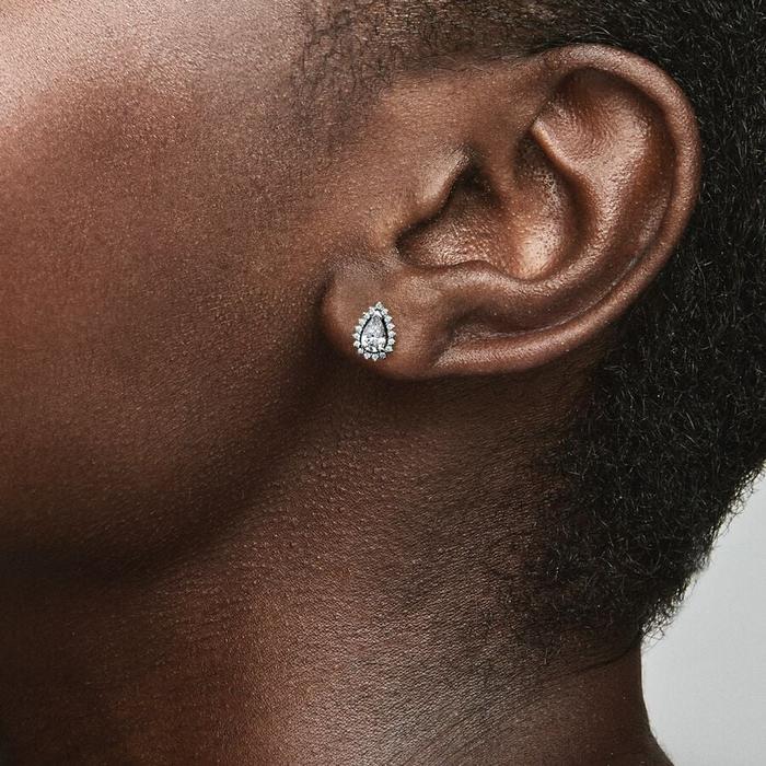 Drop and Pavè Light Point Earrings