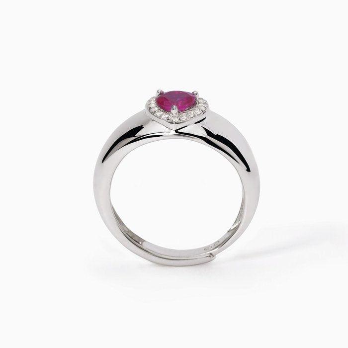 Bague Rubis Synthétique COOL OU RÉTRO ?