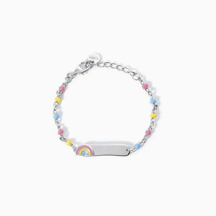 Bracelet arc-en-ciel personnalisable RAINBOW-TAG