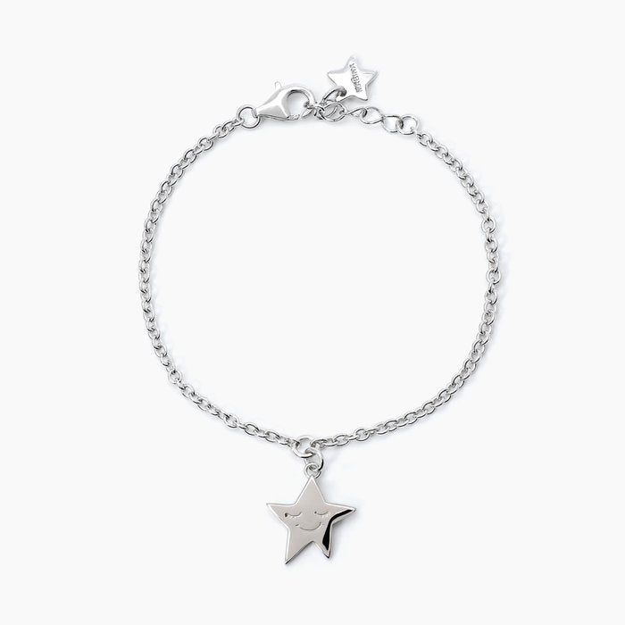 Bracelet en argent 1, 2, 3 étoiles