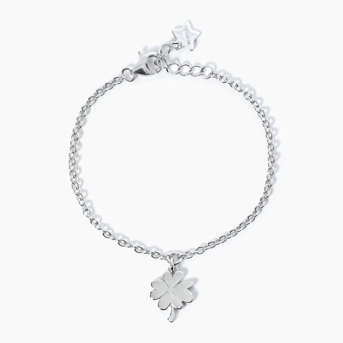 Bracelet trèfle à quatre feuilles TROUVEZ-MOI