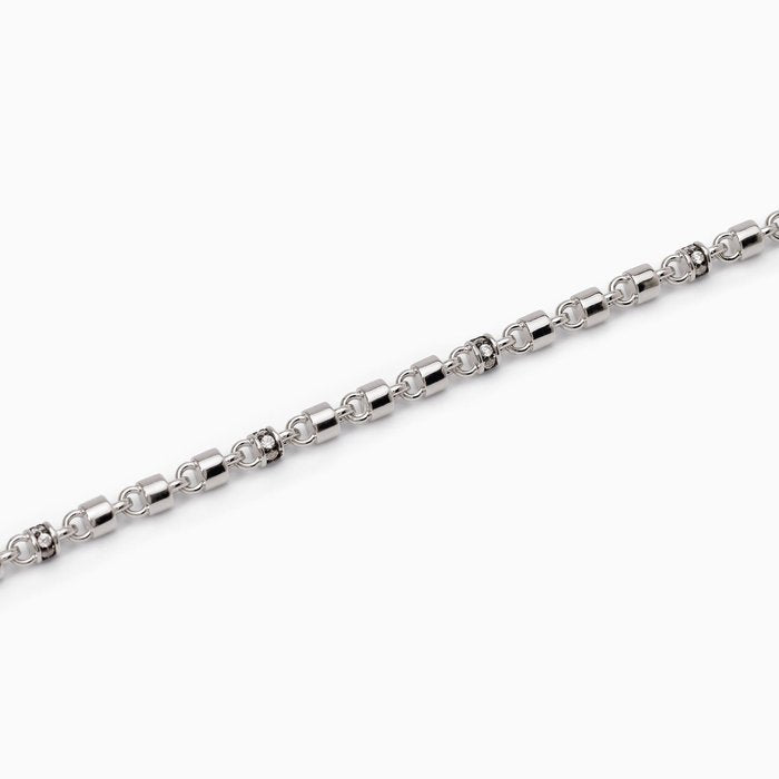 Bracelet à insert blanc MILLIONAIRE