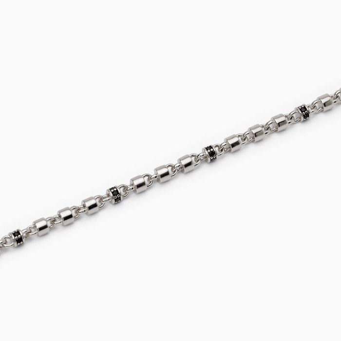 Bracciale maglia a cilindro MILLIONAIRE
