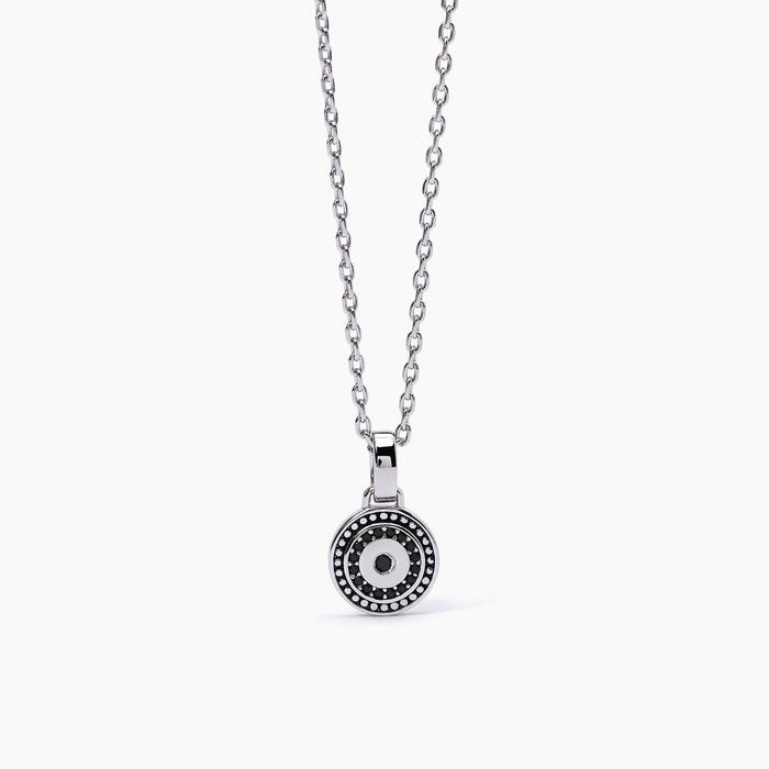 Collier pendentif rond BENIAMINO