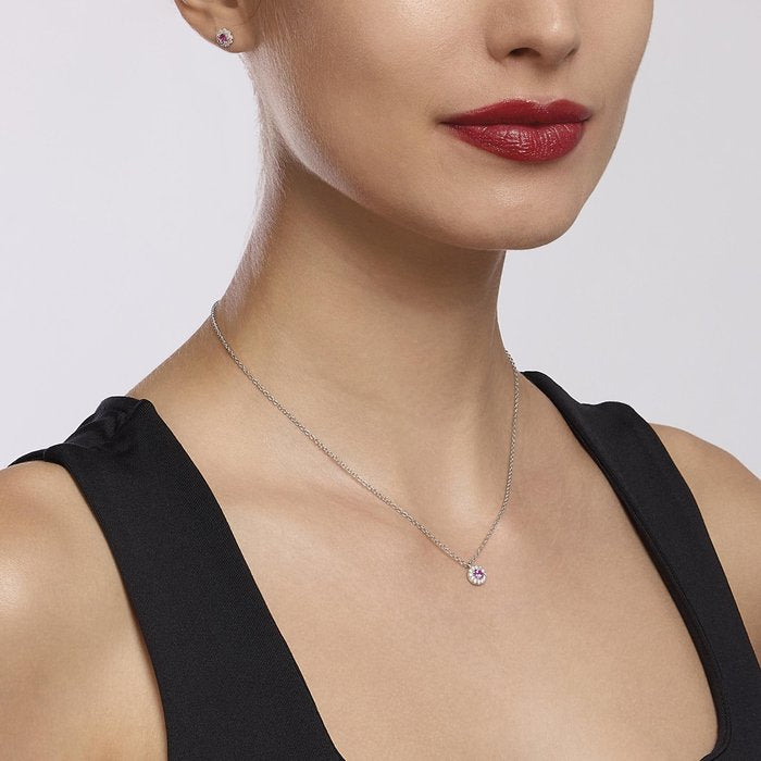 MILANESIENNE Synthetic Tourmaline Choker