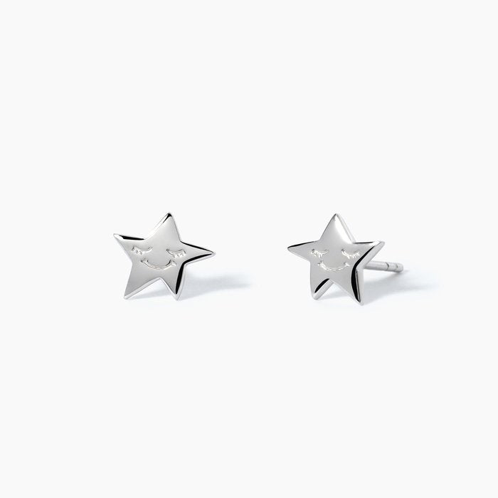 Orecchini stella in argento 1, 2, 3 STELLA