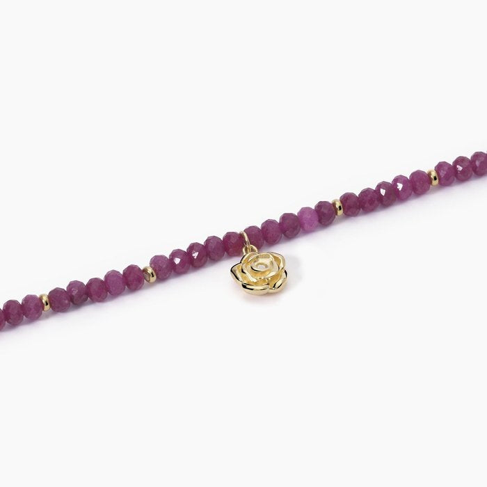 Bracelet Rubis LA VIE EN ROSE